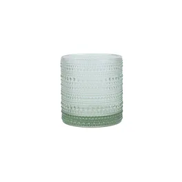 Fortessa - D&V By Jupiter Triple Old Fashion Glass, 13.9 ounce, Set of 6 - Sage