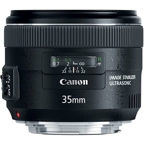 Canon - EF 35 mm F/2.0 IS USM Lens (International Version)