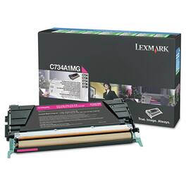 Lexmark - X746A1MG Return Program 7,000 Page-Yield Toner - Magenta