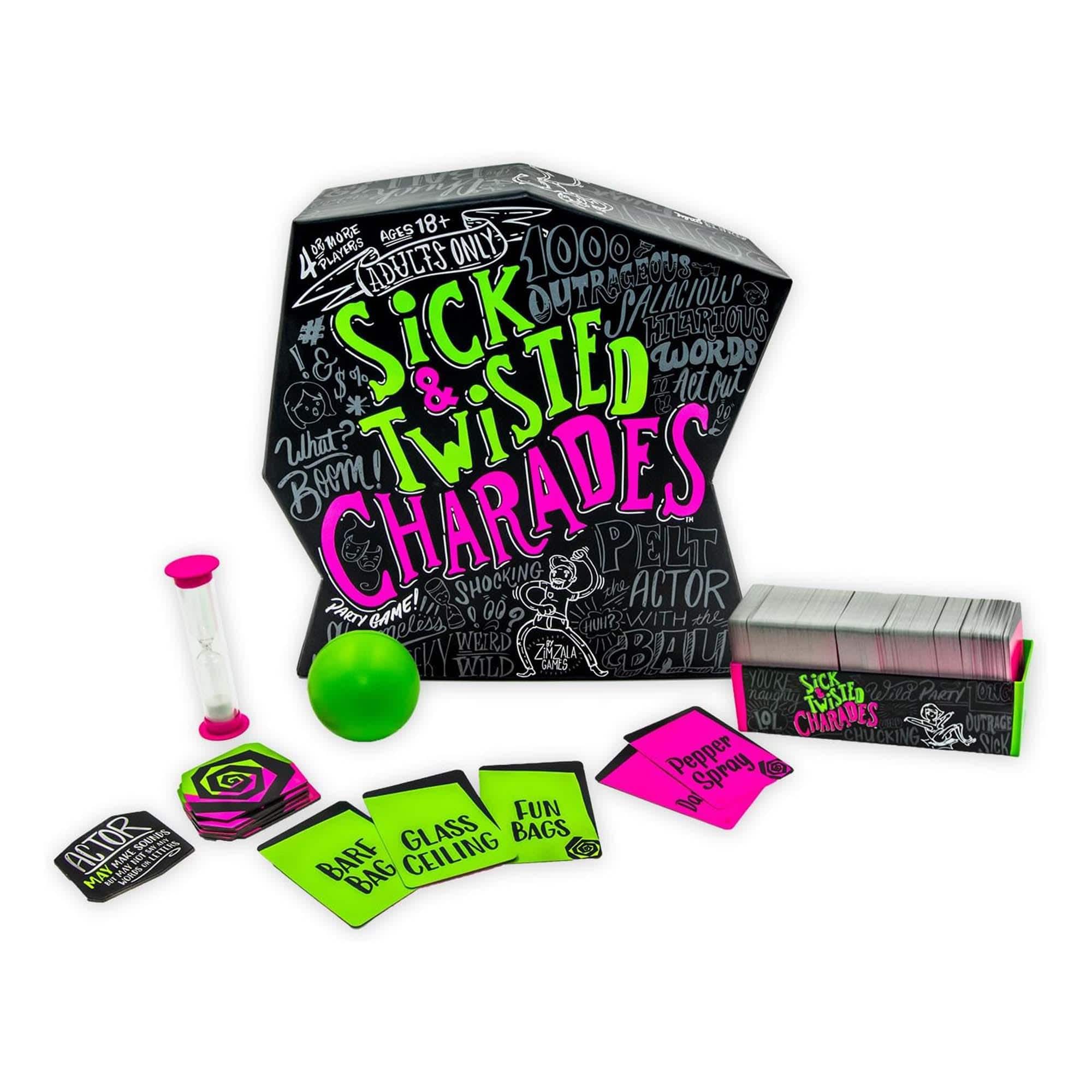CroJack Capital - Sick & Twisted Charades Party Game For Adults