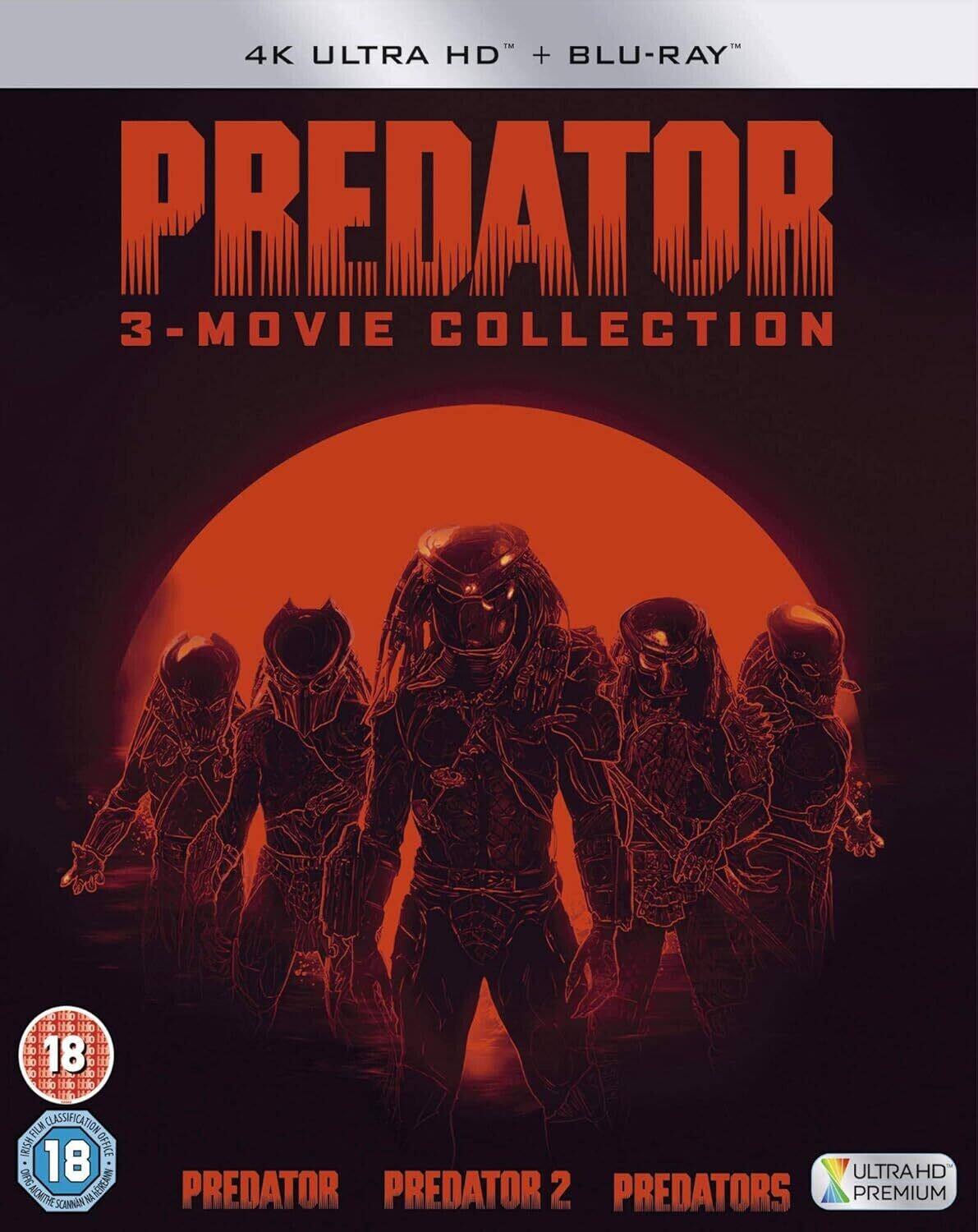 Predator: 3-Movie Collection   - 4K Blu-Ray [4K Ultra HD Blu-ray]