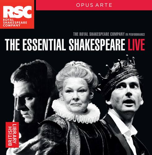 RSC  
ROYAL SHAKESPEARE COMPANY  

OPUS ARTE  

THE ROYAL SHAKESPEARE COMPANY IN PERFORMANCE  

THE ESSENTIAL SHAKESPEARE LIVE  

BRITISH LIBRARY  

LIBRARY BRITISH