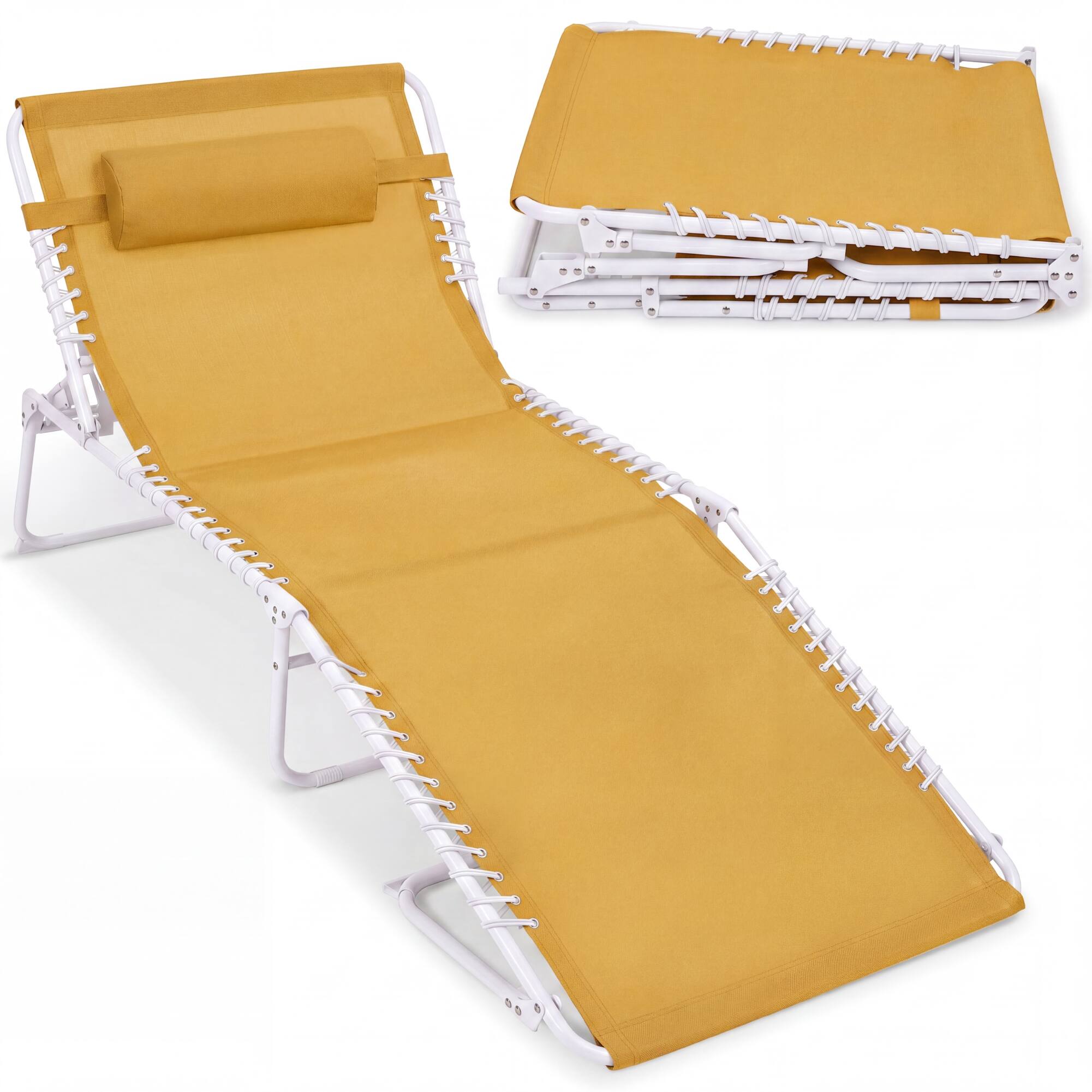 Marigold/White
