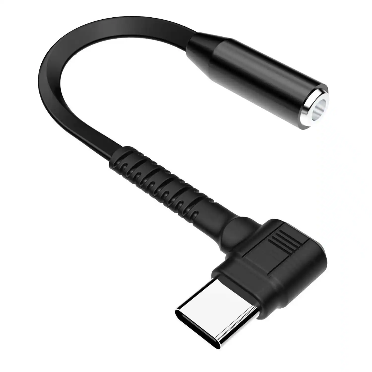 Stock Preferred - USB-C to 3.5mm Headphone Adapter Cable - Black
