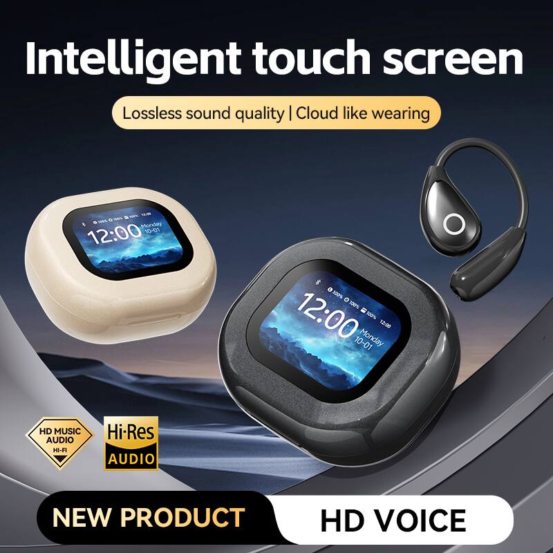 Intelligent touch screen  
Lossless sound quality | Cloud like wearing  

12:00  
Monday 10-01  

HD MUSIC AUDIO  
Hi-Res AUDIO  

NEW PRODUCT  
HD VOICE