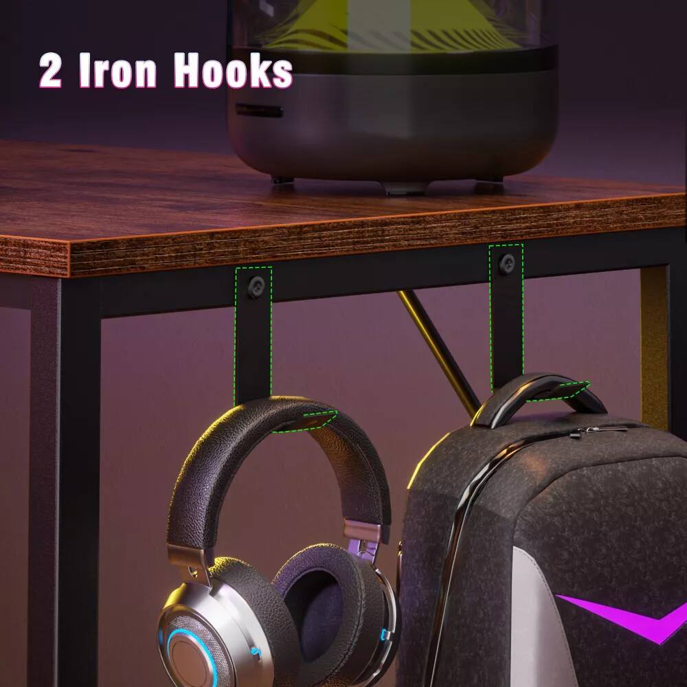 2 Iron Hooks