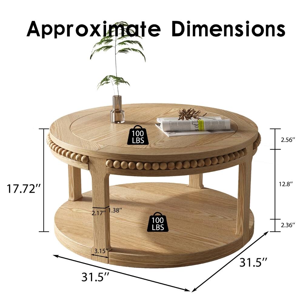Approximate Dimensions

100 LBS

2.56"
17.72"
12.8"
1.38" 2.17"
100 LBS

2.36"
3.15" 31.5"
31.5"