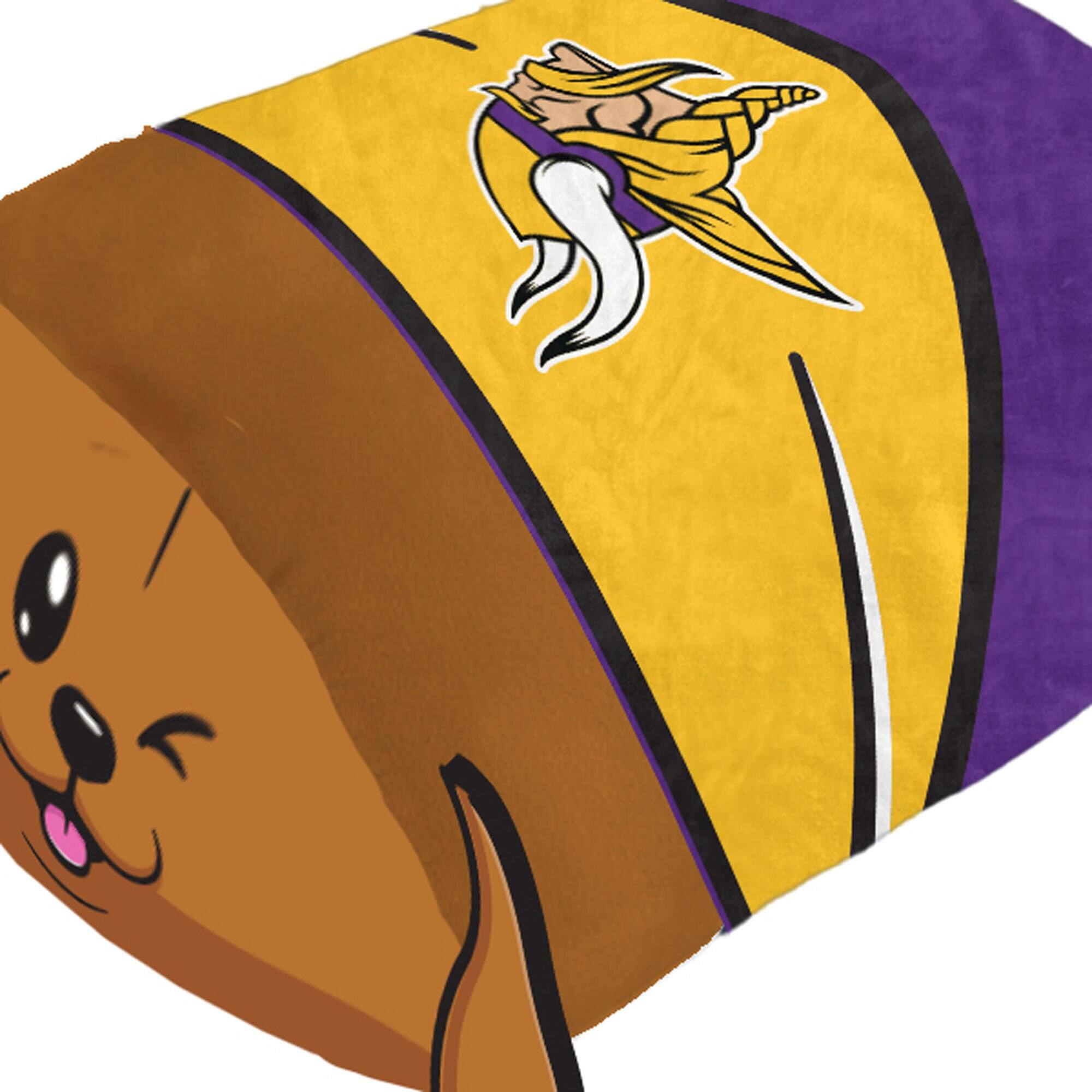 Alt View 1. Pegasus - Minnesota Vikings Stackable Plushie Mascot Pillow - Multicolor.