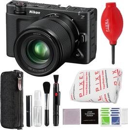 ZR Cinema Camera with 50mm f/1.4 Lens Kit and Advanced Accessories and Travel Bundle | 2041 | Nikon RED Z 6k Camera - Black