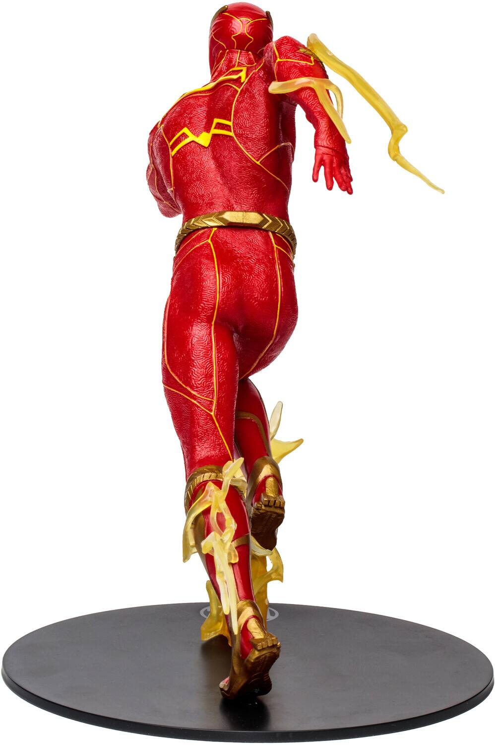 Alt View 3. McFarlane Toys - DC Multiverse - The Flash Movie - The Flash 12" PVC Statue  - COLLECTABLES - Multicolor.