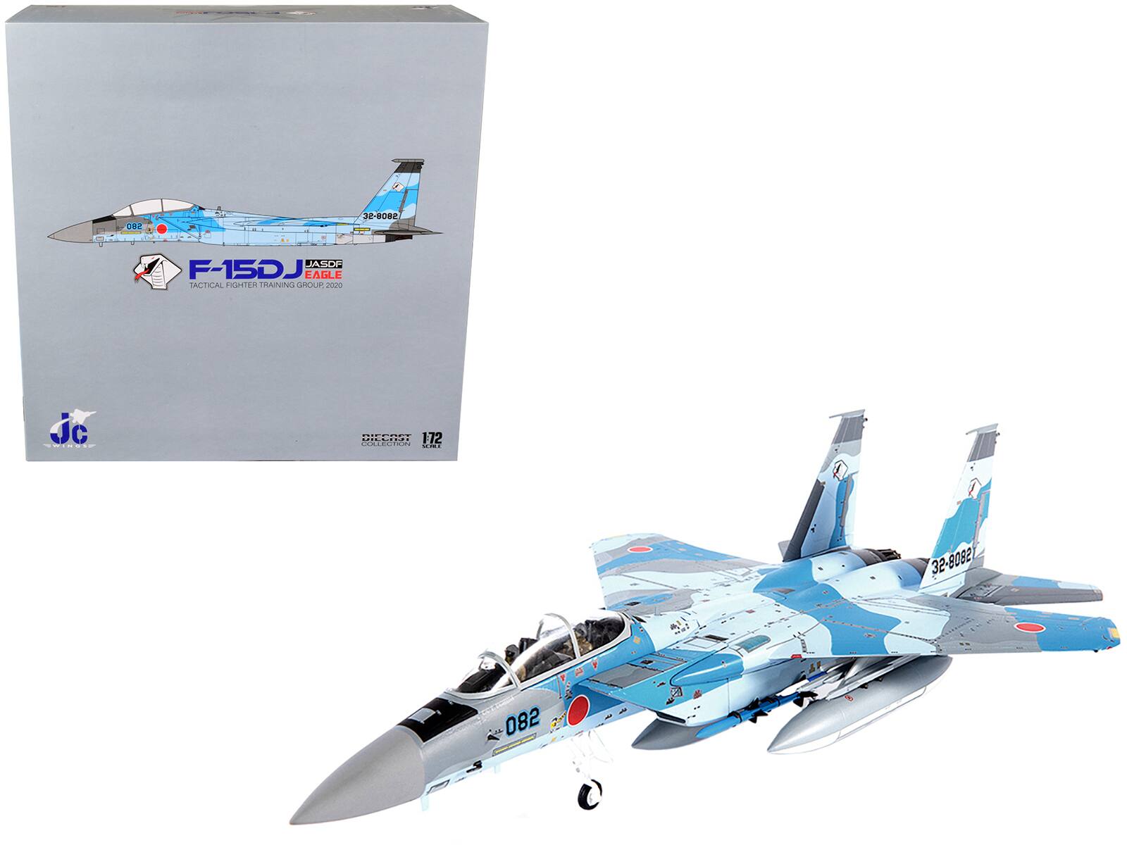 "Mitsubishi F-15DJ Eagle Fighter Plane ""JASDF Tactical Fighter Training Group"" (2020) 1/72 Diecast Model by JC Wings" price history on PriceWatchPro