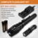 COMPLETE FLASHLIGHT KIT
KIT INCLUDES:
- LED TACTICAL FLASHLIGHT
- 2 x RECHARGEABLE BATTERIES
- BATTERY CHARGER
- BATTERY STORAGE CASE
- COMPACT LED FLASHLIGHT
- USER MANUAL
Lithium Ion 3000 ACTOSOOL 3000 ACCOS9OL SOL Rechargeable Battery SOLARAY Rechargeable ARAY LNUAS Battery RAY WOX 0X nX Y IX IX ZOOM OUT @SM 5M IN SOLARAY SOI SOLARAY