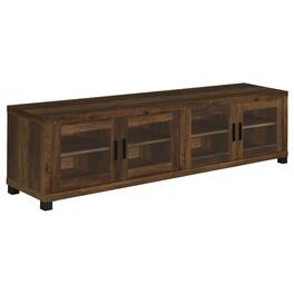 Coaster Co. of America - Sachin 4-door Engineered Wood 79" TV Stand Dark Pine - Green