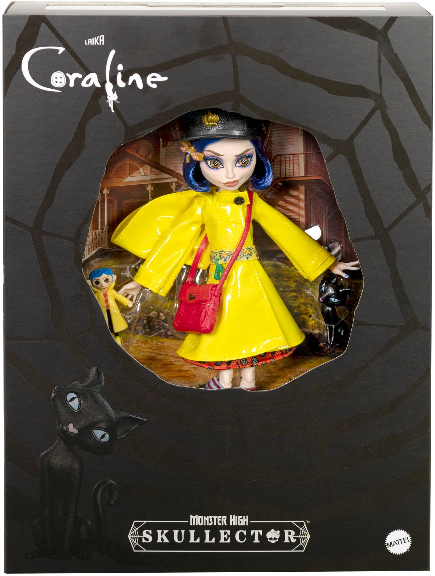 LAIKA Coraline  
MONSTER HIGH SKULLECTOR  
MATTEL
