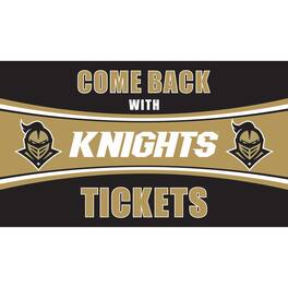 Evergreen Enterprises - UCF Knights 28" x 16" Come Back With Tickets Door Mat - Multicolor