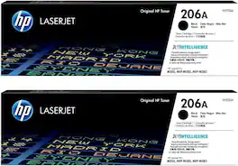 HP - 206A Toner Cartridge 2-pack - Black