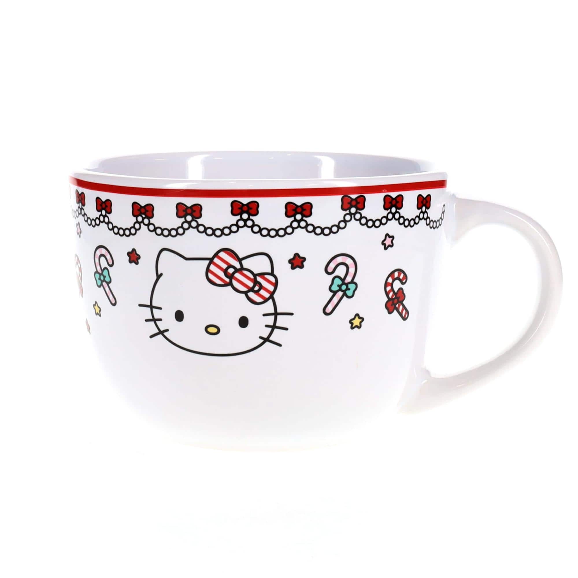 Silver Buffalo - Sanrio Hello Kitty Holiday Ceramic Soup Mug | Holds 24 Ounces - White price history on PriceWatchPro
