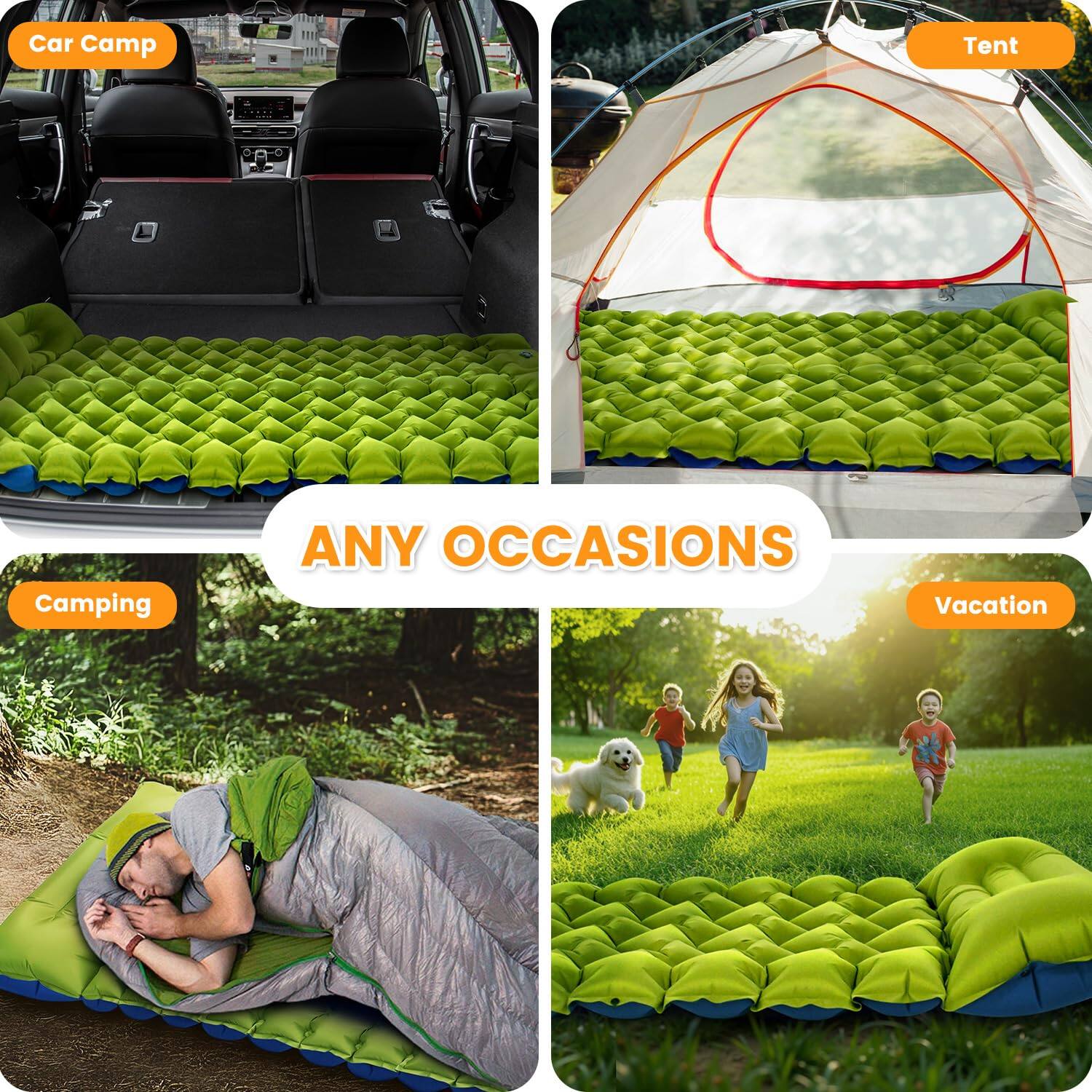 Car Camp  
Tent  
Camping  
Vacation  

ANY OCCASIONS