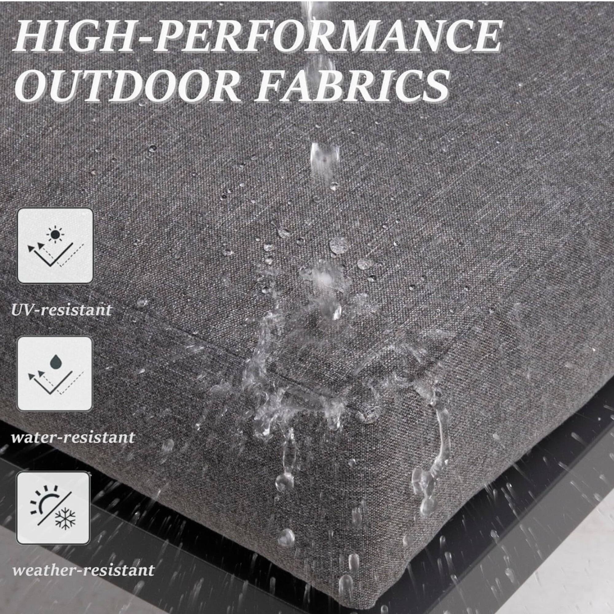 HIGH-PERFORMANCE OUTDOOR FABRICS

- UV-resistant
- water-resistant
- weather-resistant