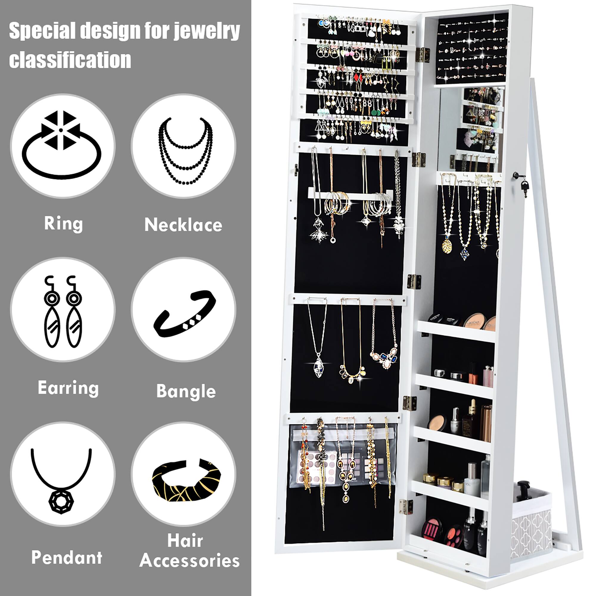 Special design for jewelry classification:

1. Ring
2. Necklace
3. Earring
4. Bangle
5. Hair
6. Pendant
7. Accessories