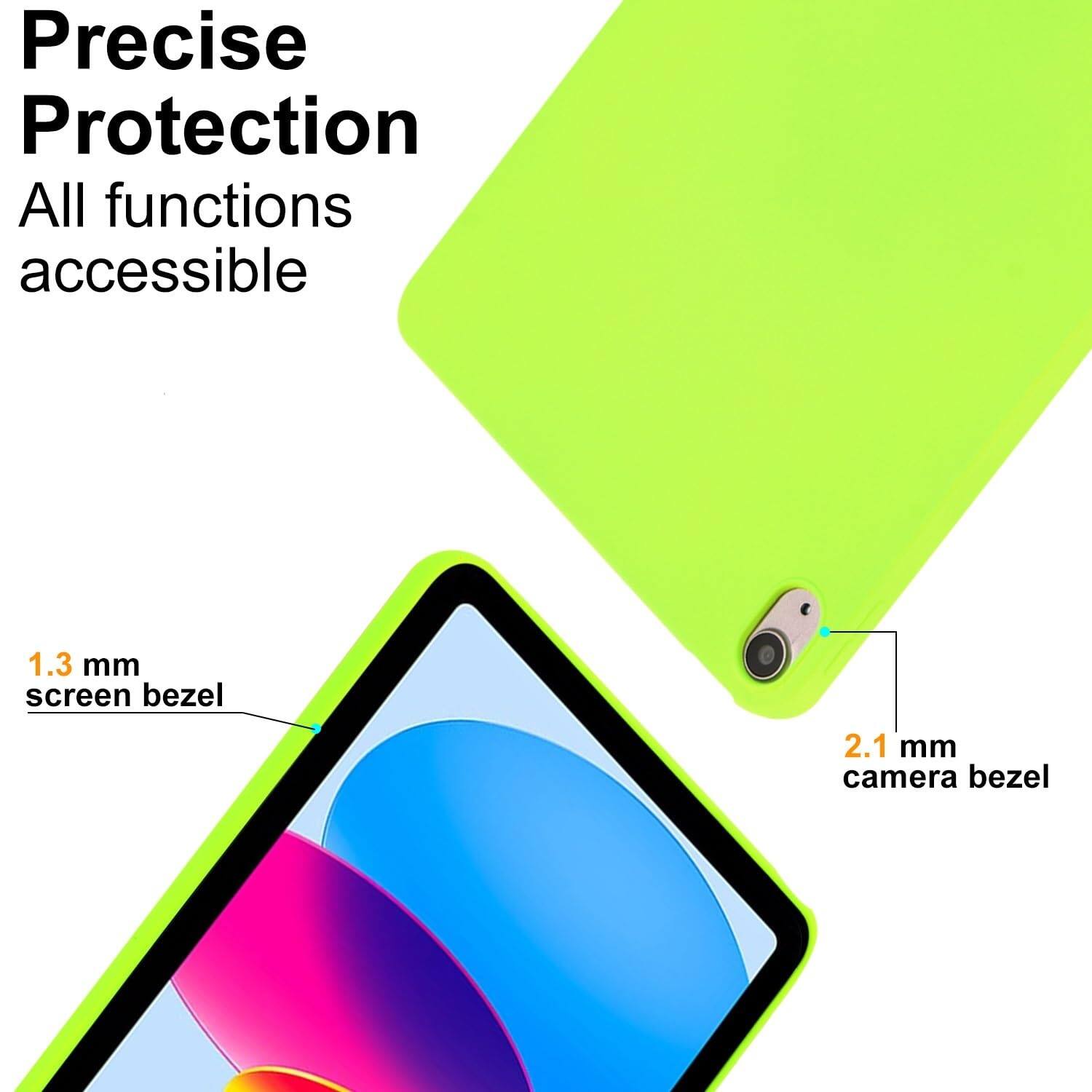 Precise Protection  
All functions accessible  
1.3 mm screen bezel  
2.1 mm camera bezel