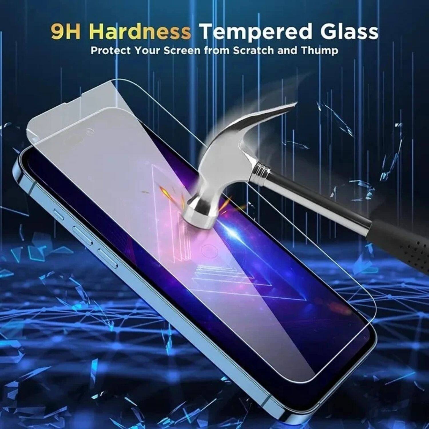 9H Hardness Tempered Glass  
Protect Your Screen from Scratch and Thump