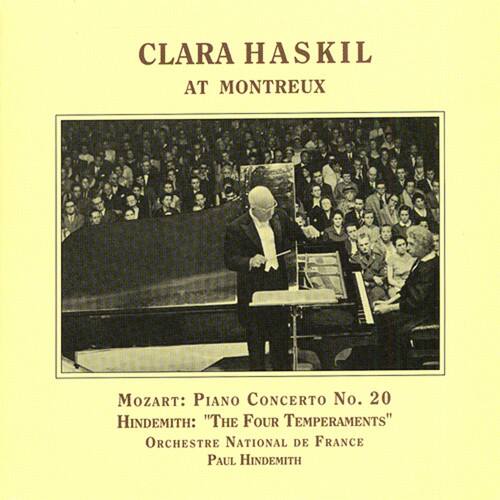 Mozart / Hindemith / Haskil - Clara Haskil at Montreux  - COMPACT DISCS
