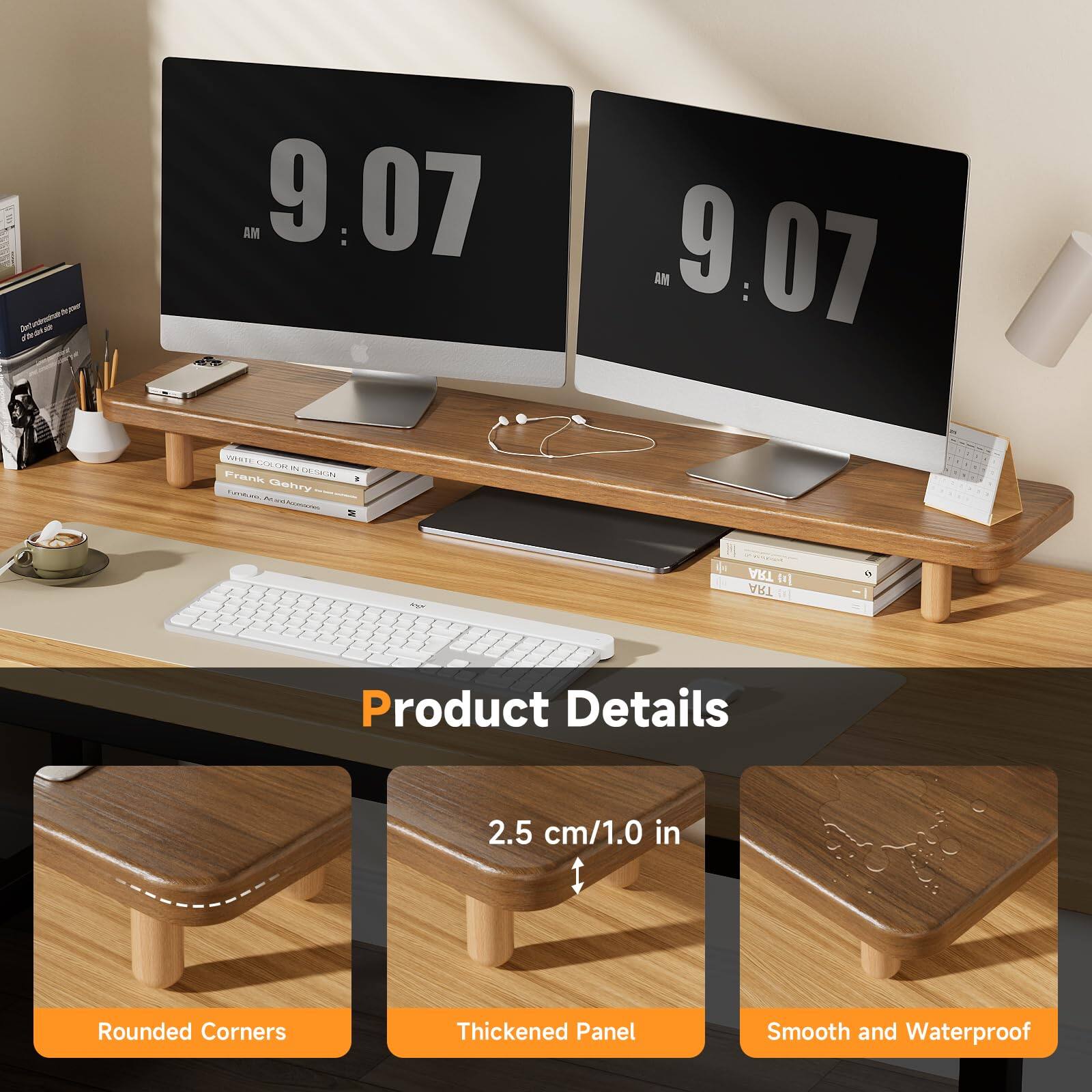 Sure, here is the corrected and grouped text from the image:

---

**Product Details**

- **2.5 cm/1.0 in**
- **Rounded Corners**
- **Thickened Panel**
- **Smooth and Waterproof**

---

**Frank Gehry**

---

**White Color in Design**

---

**AM 9:07**

---

**TE GAIR**

---

**Genry**

---

**ART**

---

**Ln**

---

**E.**

---

**1**

---

**ART**

---

**Ln**

---

**Product Details**

---

**2.5 cm/1.0 in**

---

**Rounded Corners**

---

**Thickened Panel**

---

**Smooth and Waterproof**

---