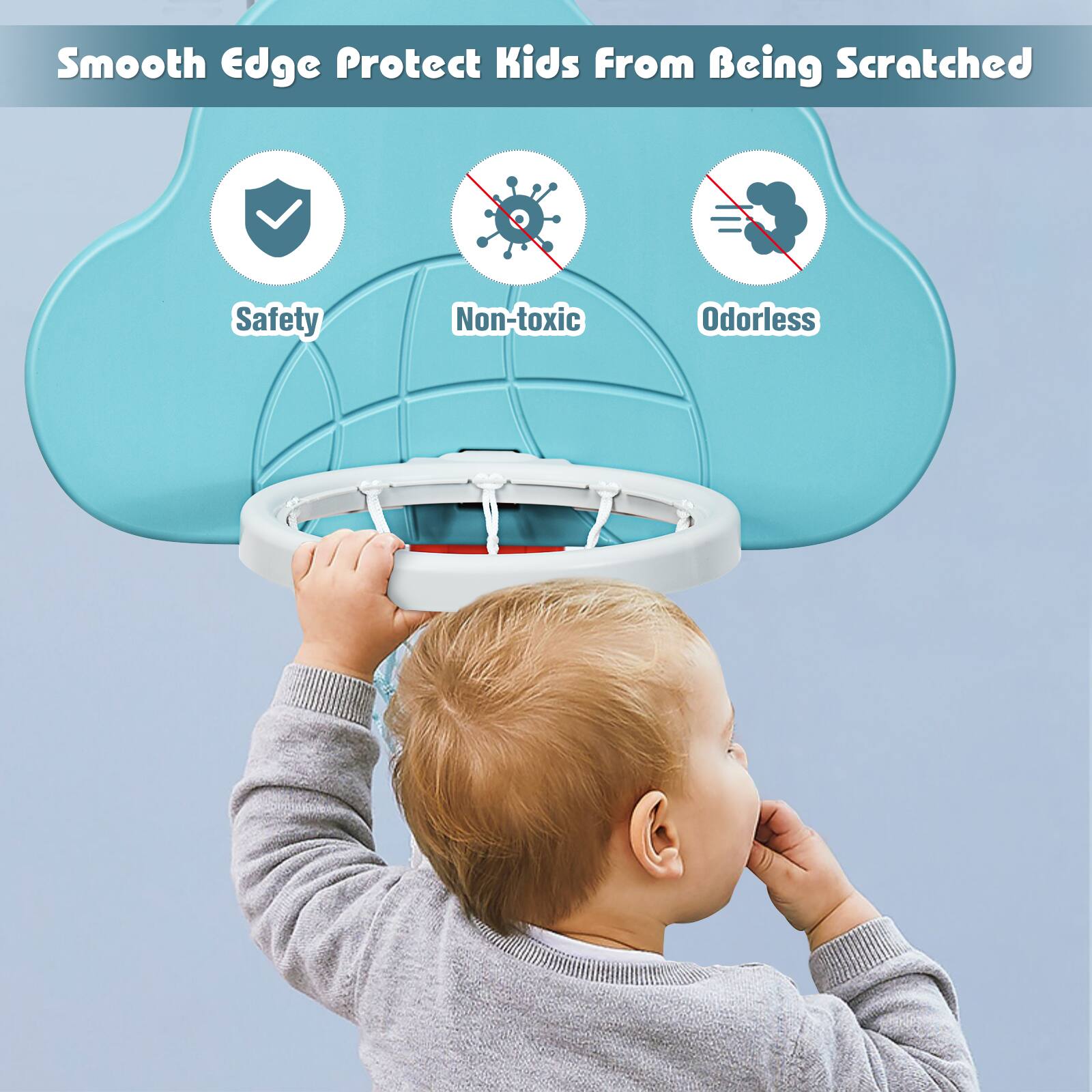 Smooth Edge Protect Kids From Being Scratched
Safety
Non-toxic
Odorless