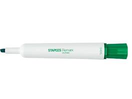 Staples - Remarx Dry Erase Markers, Broad Point, 12/Pack - Green