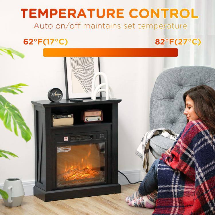 TEMPERATURE CONTROL  
Auto on/off maintains set temperature  
62°F (17°C)  
82°F (27°C)