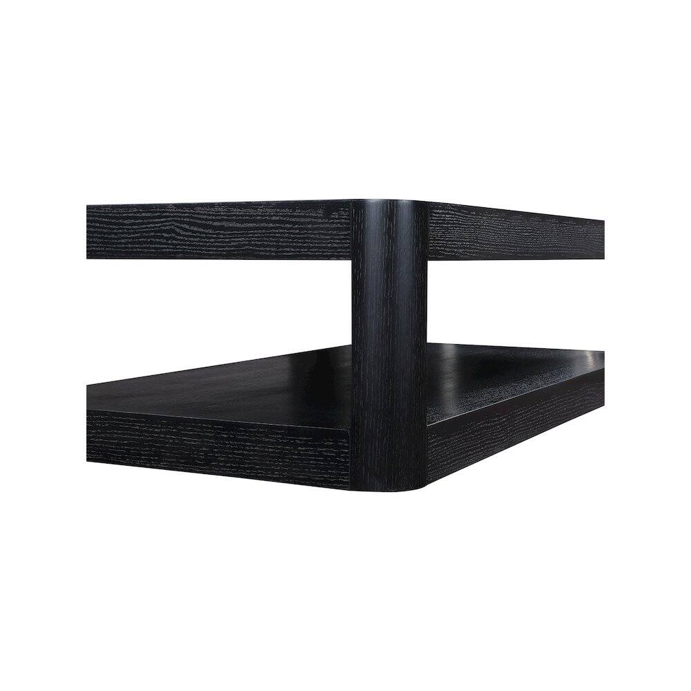 Alt View 3. Meridian Furniture - Reeves Black Coffee Table - Black.