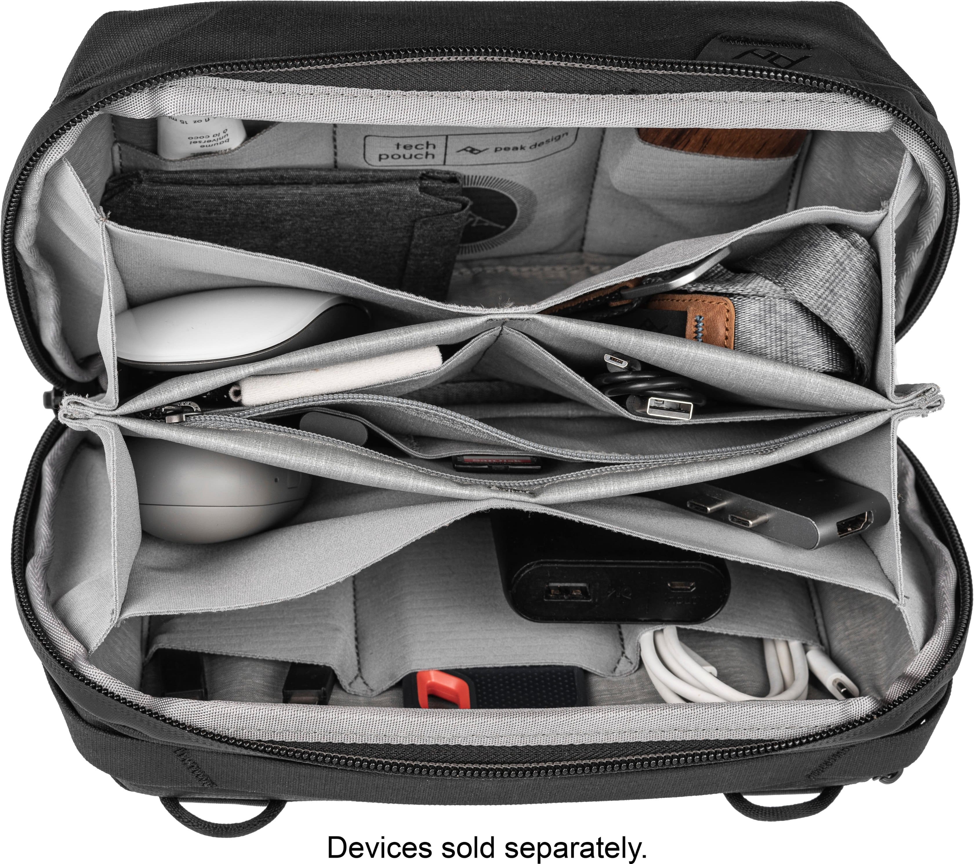 i : e - .. - tech pouch peak design Devices sold separately.