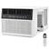 Alt View 16. Costway - 8100 BTU (12000 BTU Ashrae) Window Air Conditioner with Remote, LED Control Panel, up to 400 Sq.Ft. - White.