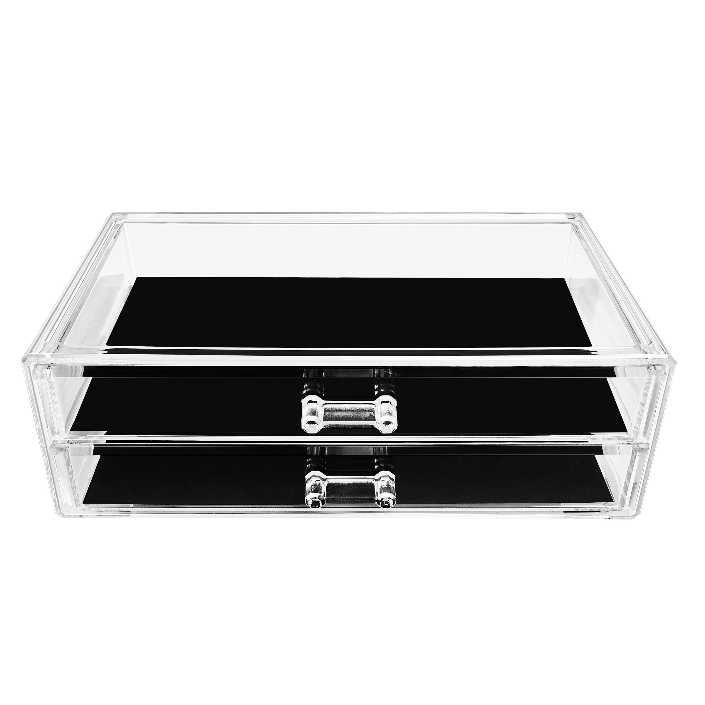 Back. Sorbus - SorbusAcrylic Drawers - Perfect for Organizing Makeup Palettes, Hair Accessories, Cosmetics & more - Clear.