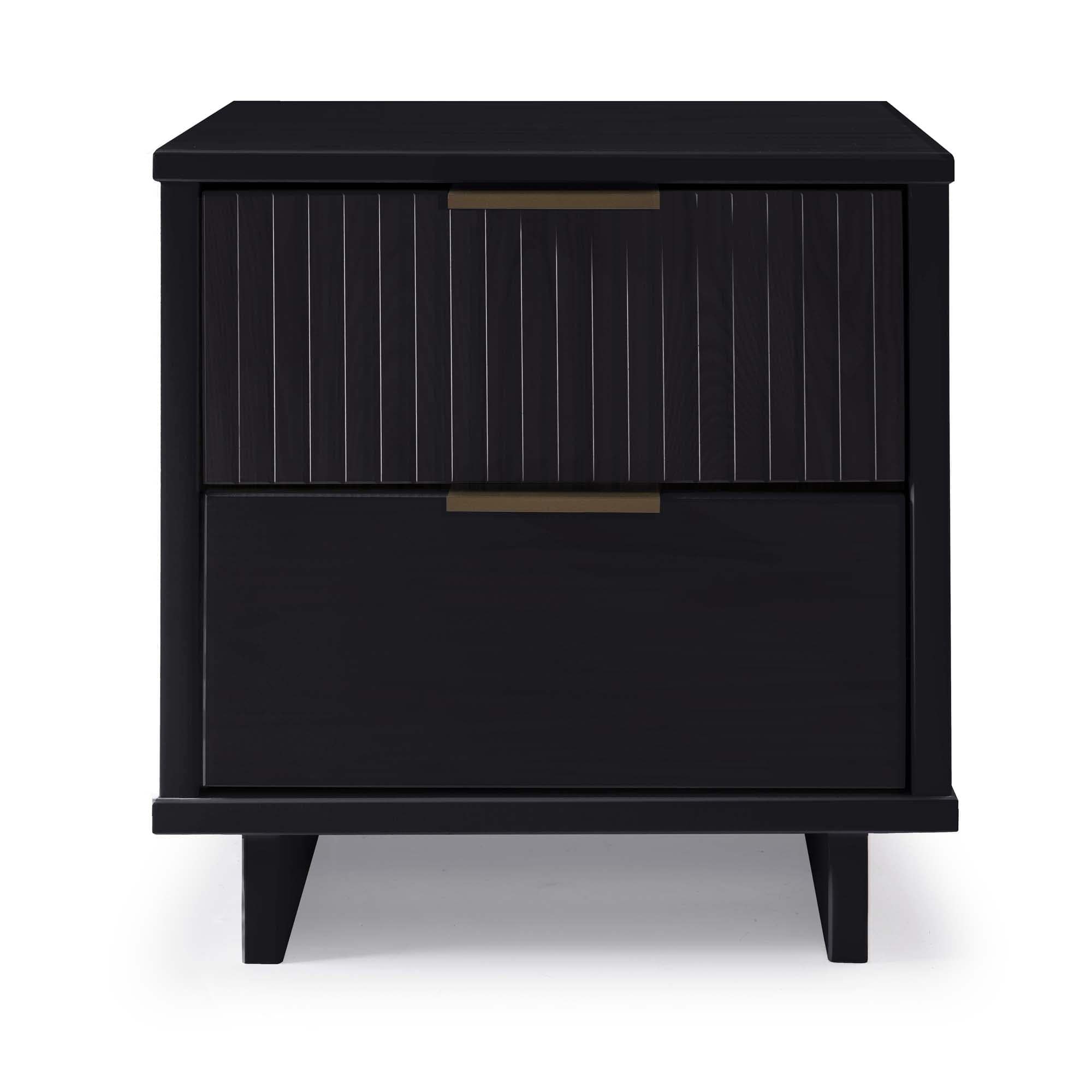 Manhattan Comfort - Granville Modern 18" Nightstand - Black