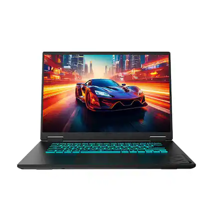 Front. GIGABYTE - GIGABYTE A16 16" WUXGA GAMING Laptop,Intel Core i7-13620H,RTX 4050,16GB RAM,1TB SSD,Win 11 Pro,Black - Black.