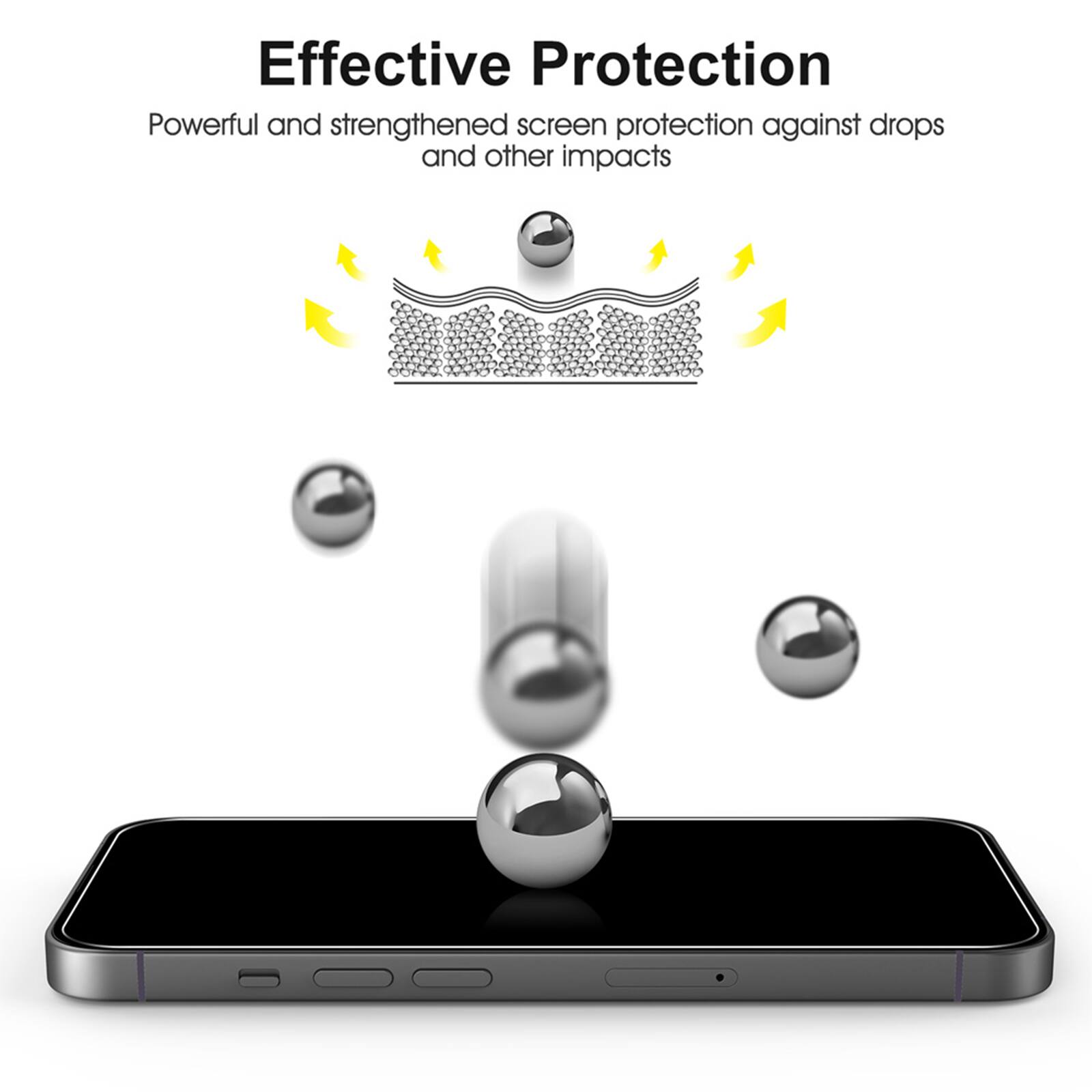 Effective Protection
Powerful and strengthened screen protection against drops and other impacts