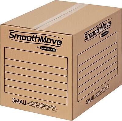 SmoothMove  
BY BANKERS BOX  

SMALL  
MOVING & STORAGE BOX  

For Heavy Duty: 16/127212, 13.6 kg