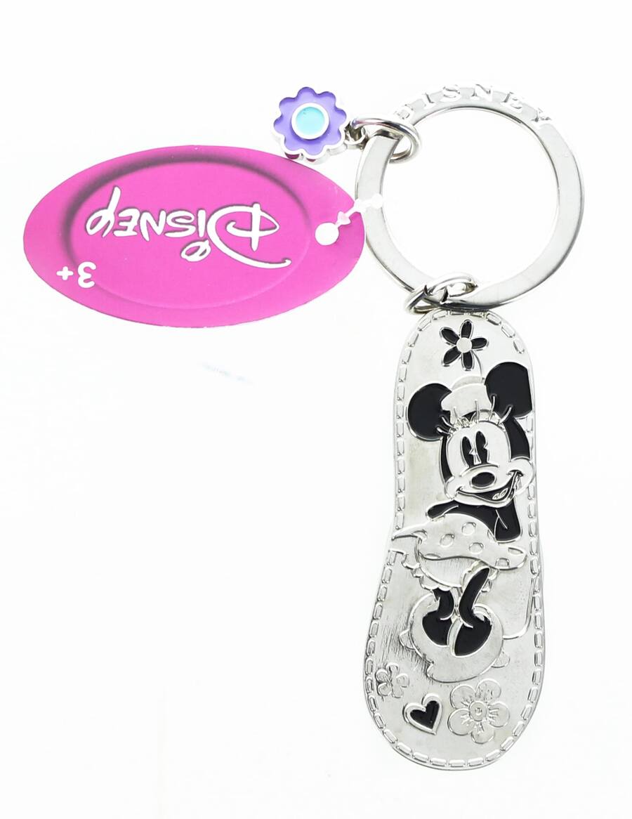 Monogram Disney Key Rings Disney Minnie Mouse Flip Flop Pewter Key Ring Green 24166 - Best Buy