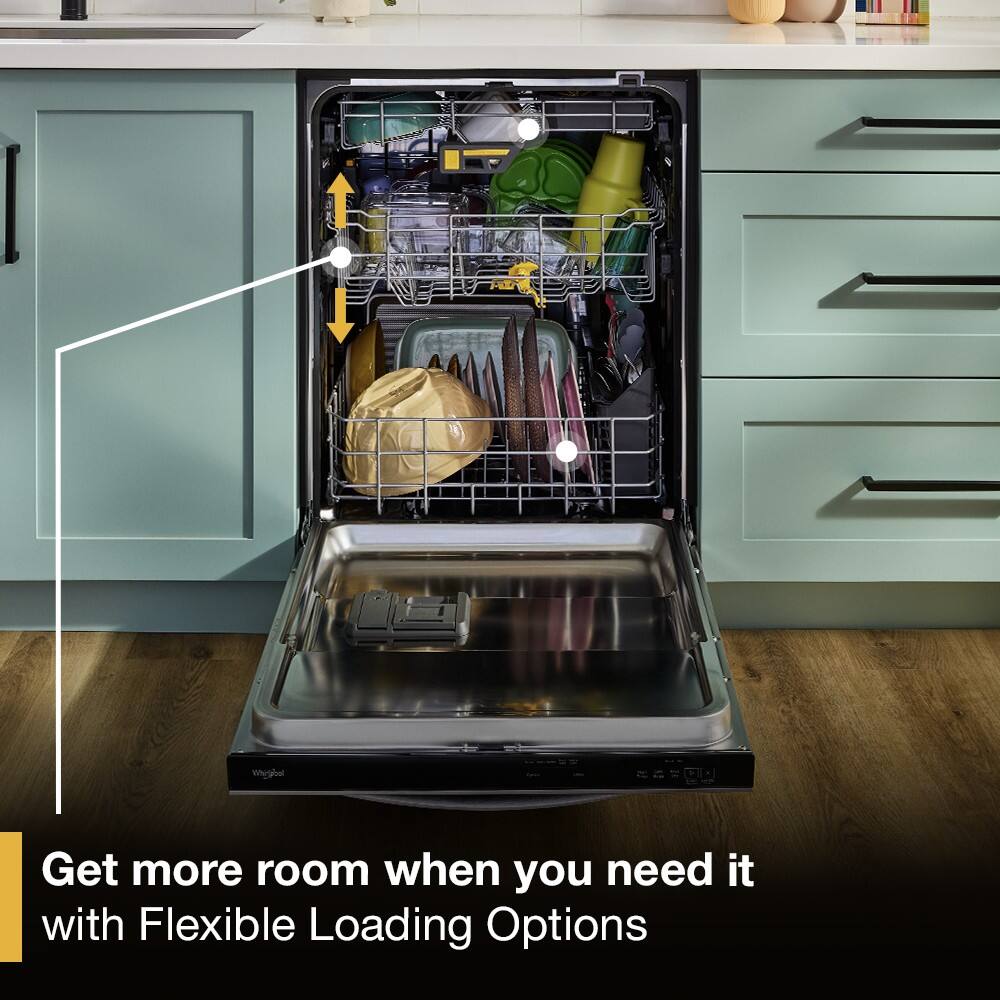 Get more room when you need it with Flexible Loading Options