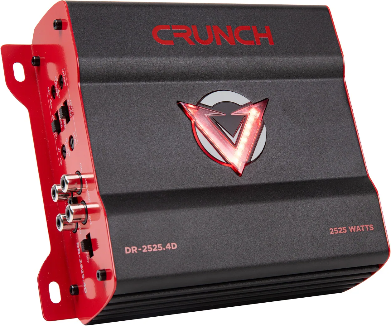 Crunch - V-DRIVE 2525W 4-Channel Car Audio Amplifier - Black