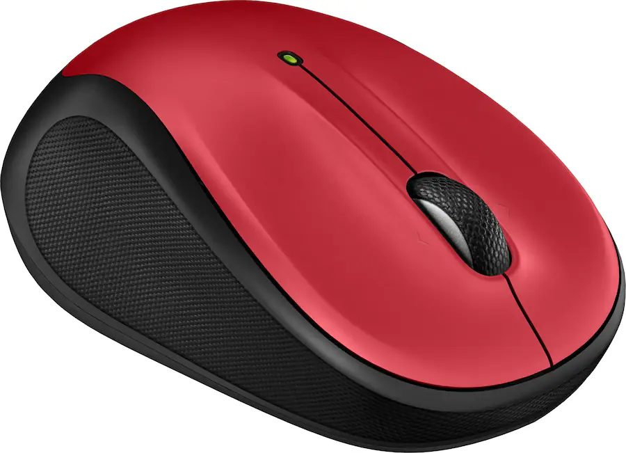 5 Inch Mouse Logitech M325s Wireless Optical Compact Ambidextrous Mouse Wireless Red ...