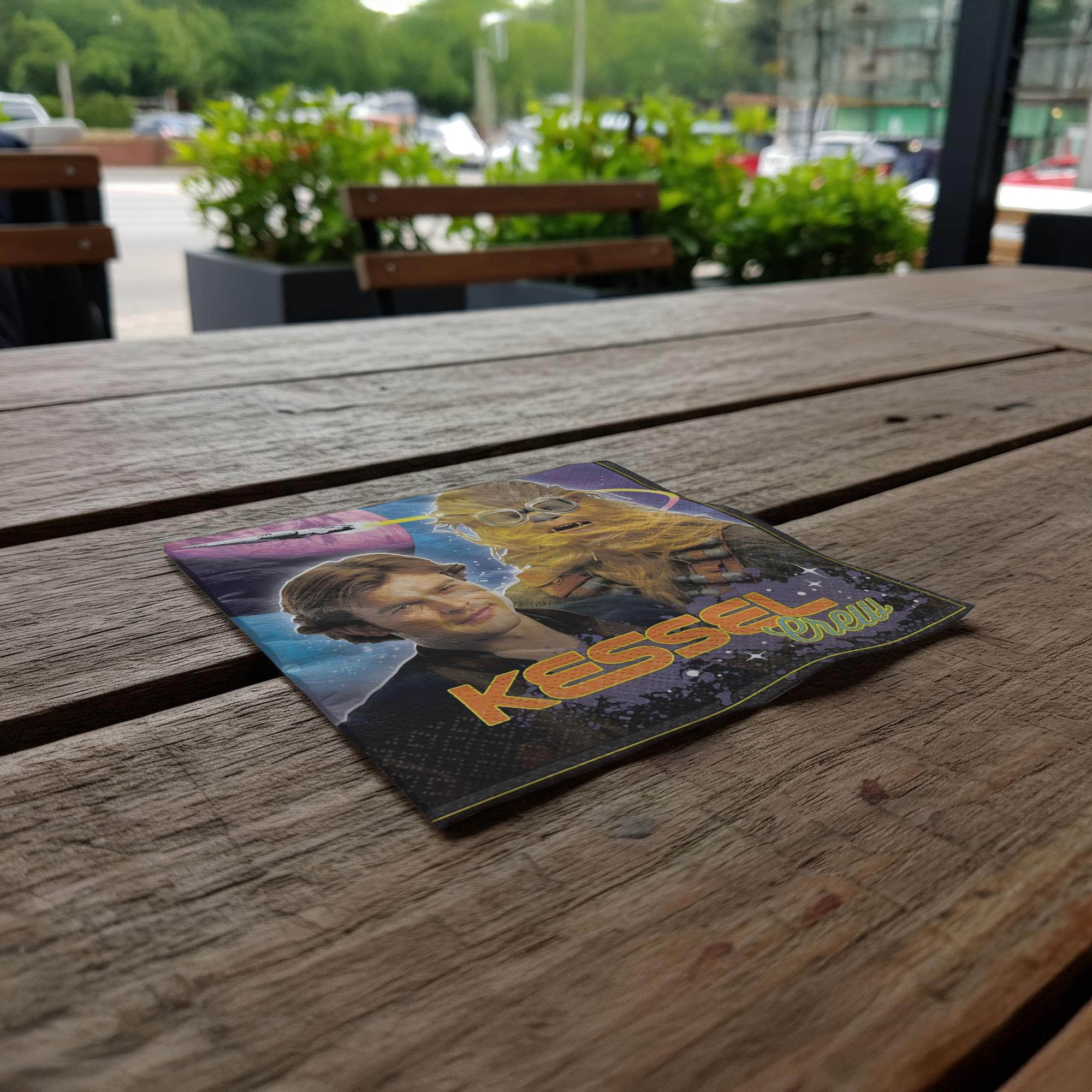 Alt View 1. Star Wars - Star Wars Han Solo 6.5" Lunch Napkins, 16-Pack - Blue.