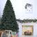 Alt View 14. Costway - 7.5Ft Pre-Lit Christmas Tree Hinged 550 Multicolor Lights - Green.