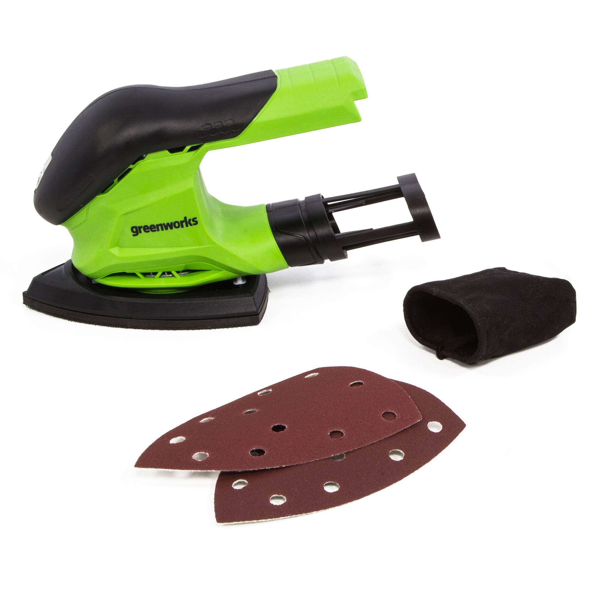 Alt View 14. Greenworks - 24-Volt Cordless Corner Finishing Sander (Battery and Charger Not Included) - Green.