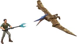 Mattel - Jurassic World: Rebirth Dr. Henry Loomis & Pteranodon Action Figure 2-Pack - Collectibles - Multicolor