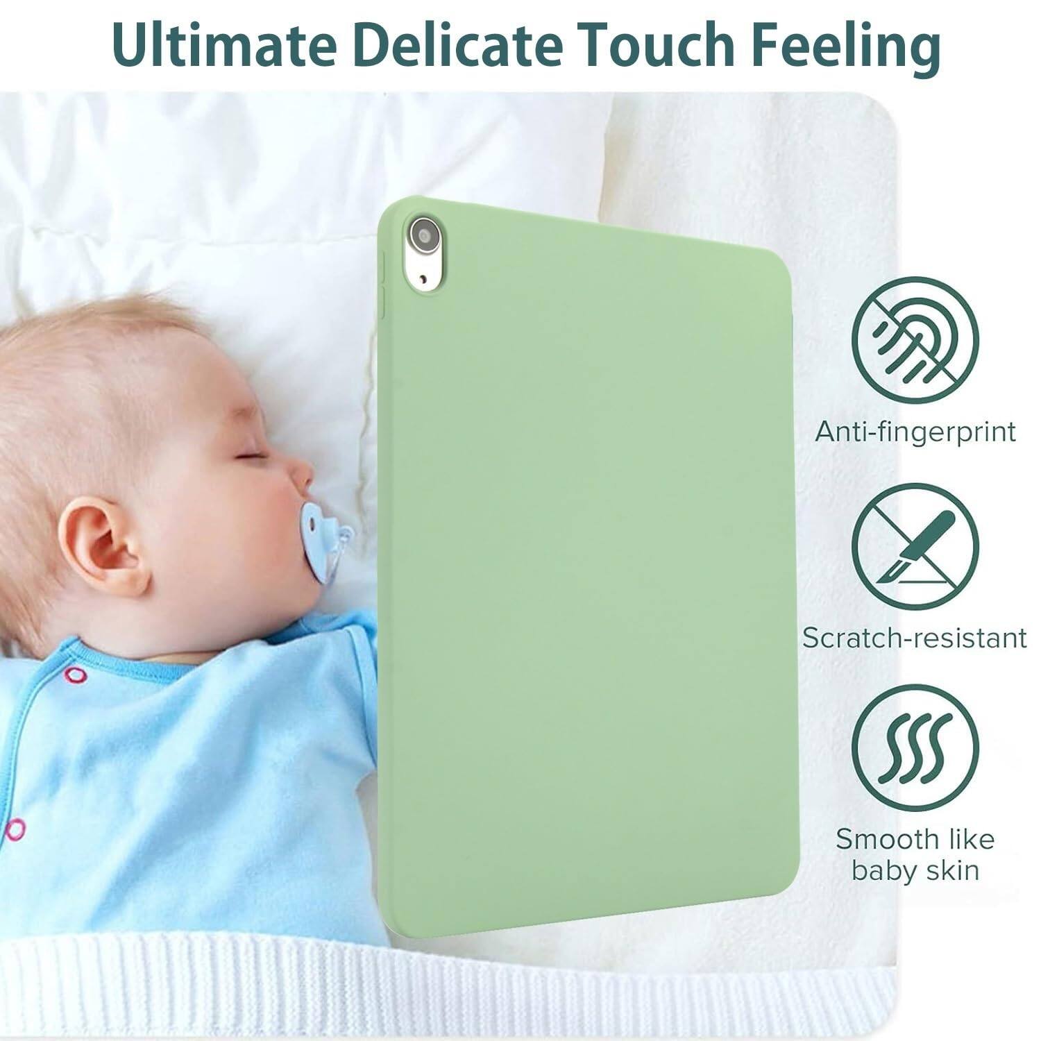 Ultimate Delicate Touch Feeling

- Anti-fingerprint
- Scratch-resistant
- Smooth like baby skin
