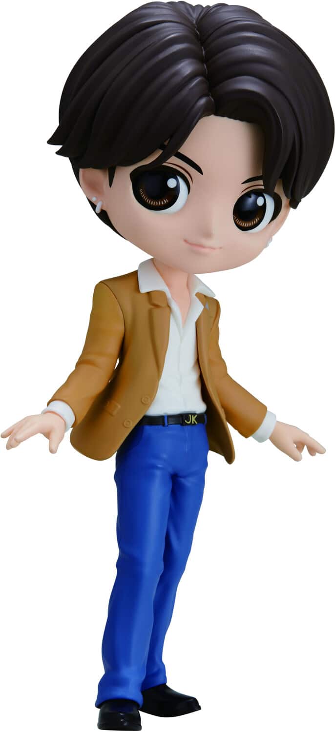 PopMarket - BTS - BanPresto - Tinytan Dynamite - Q Posket - Jungkook Version A Statue - COLLECTABLES - Multicolor
