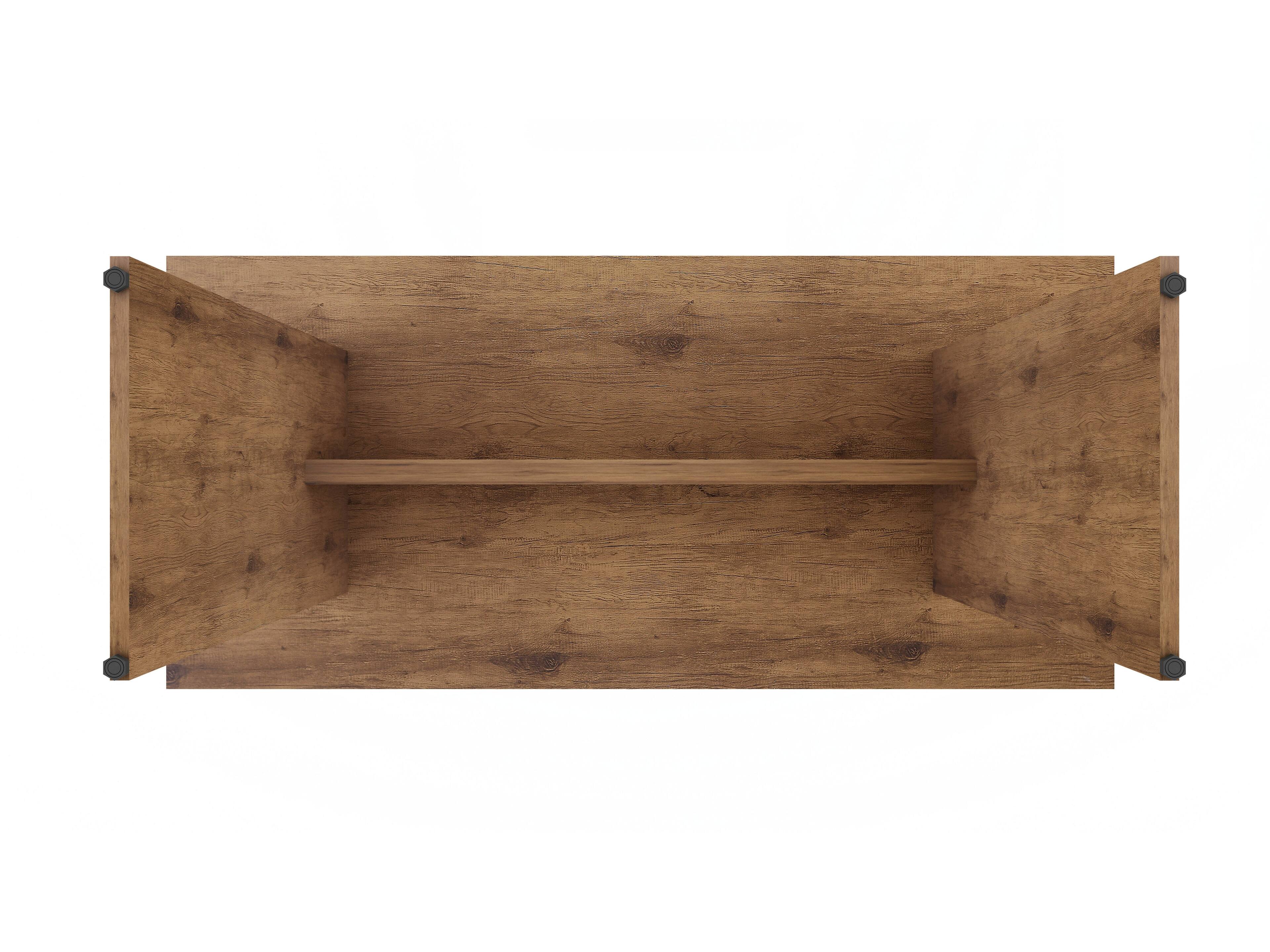 Alt View 3. Manhattan Comfort - Nomad Modern 68" Dining Table - Natural.